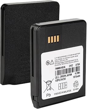 2 Pack PMNN4451 PMNN4451A Battery Compatible for Motorola Minitor VI Minitor 6 Battery