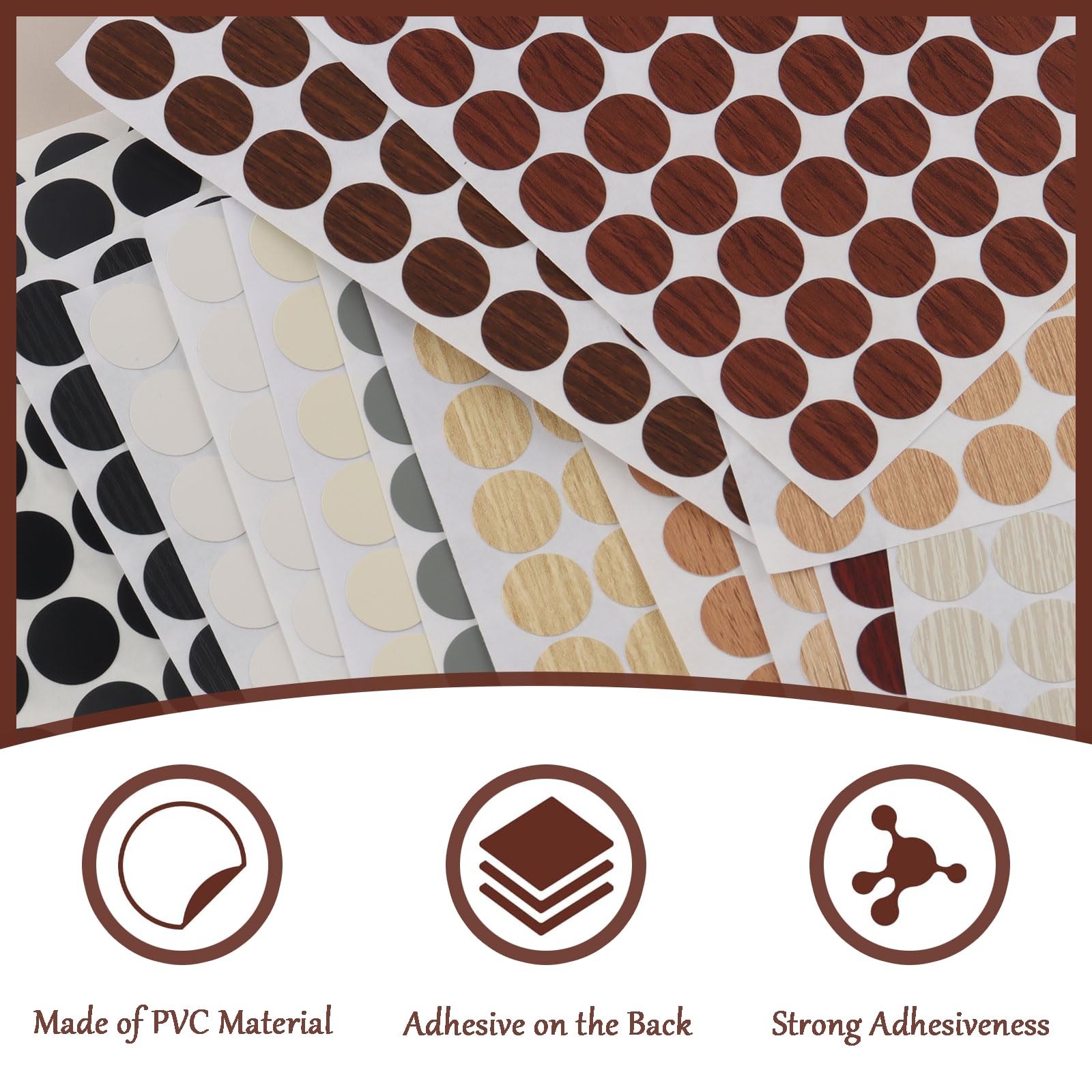 Tappi Decorativi Alluminio Per Mobili Coprivite Autoadesivi Decorativi 13mm In Alluminio - Per Mobili, Unghie, Fori Fori Vite Autoadesivi - Foto 9