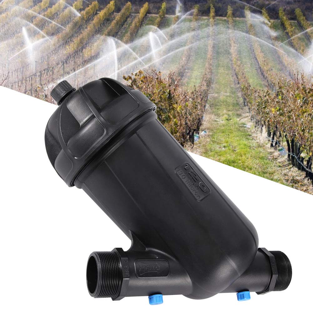 Filtro de Malla Tipo Y para Riego por Goteo de Jardinería con Larga Vida útil para Riego Agrícola Y de Jardines en Invernaderos MNPT 2 Pulgadas DN50 (Grande (sobrepeso))