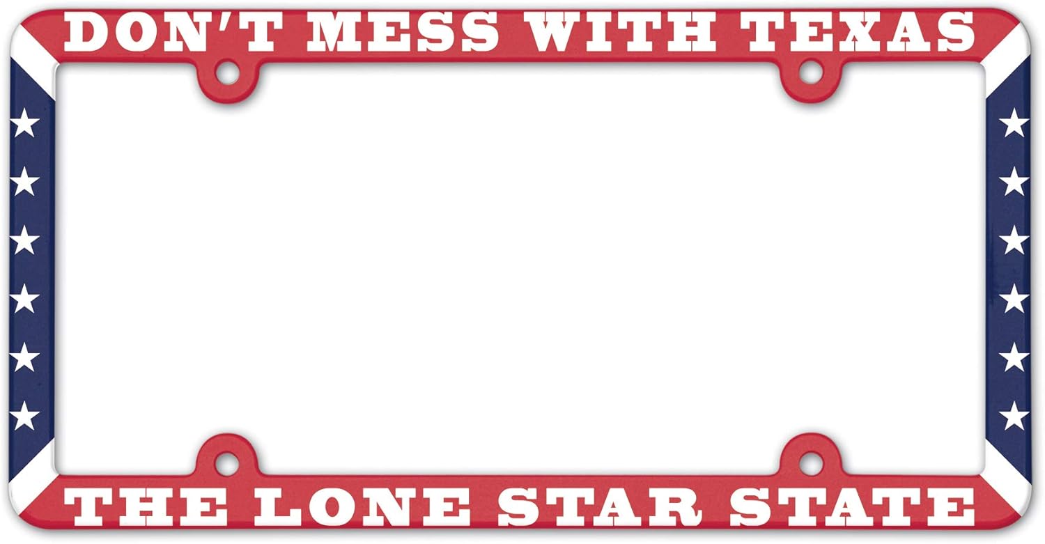 WinCraft Destination Texas State/LIC Plate Frame Full Color, Multi