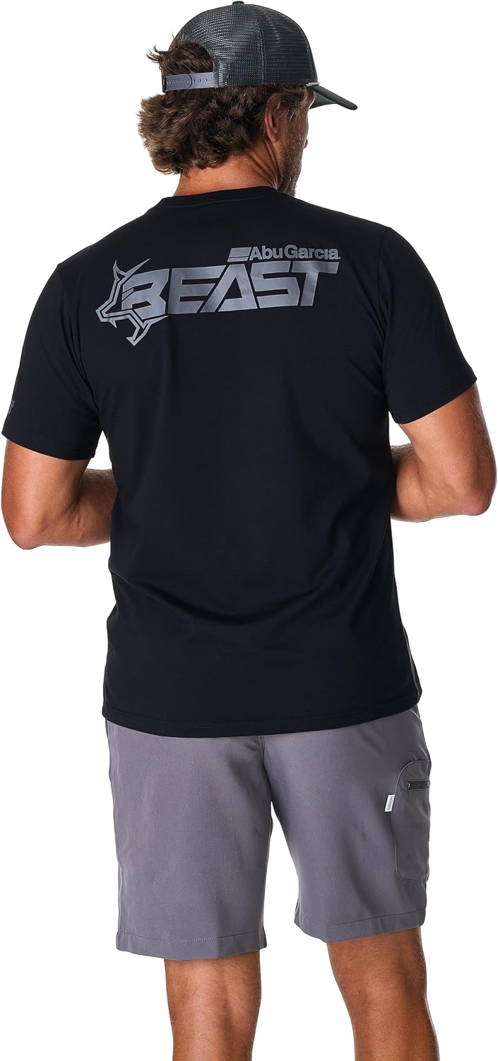Abu Garcia Men's Abu Garcia Beast Reflective Logo Tee