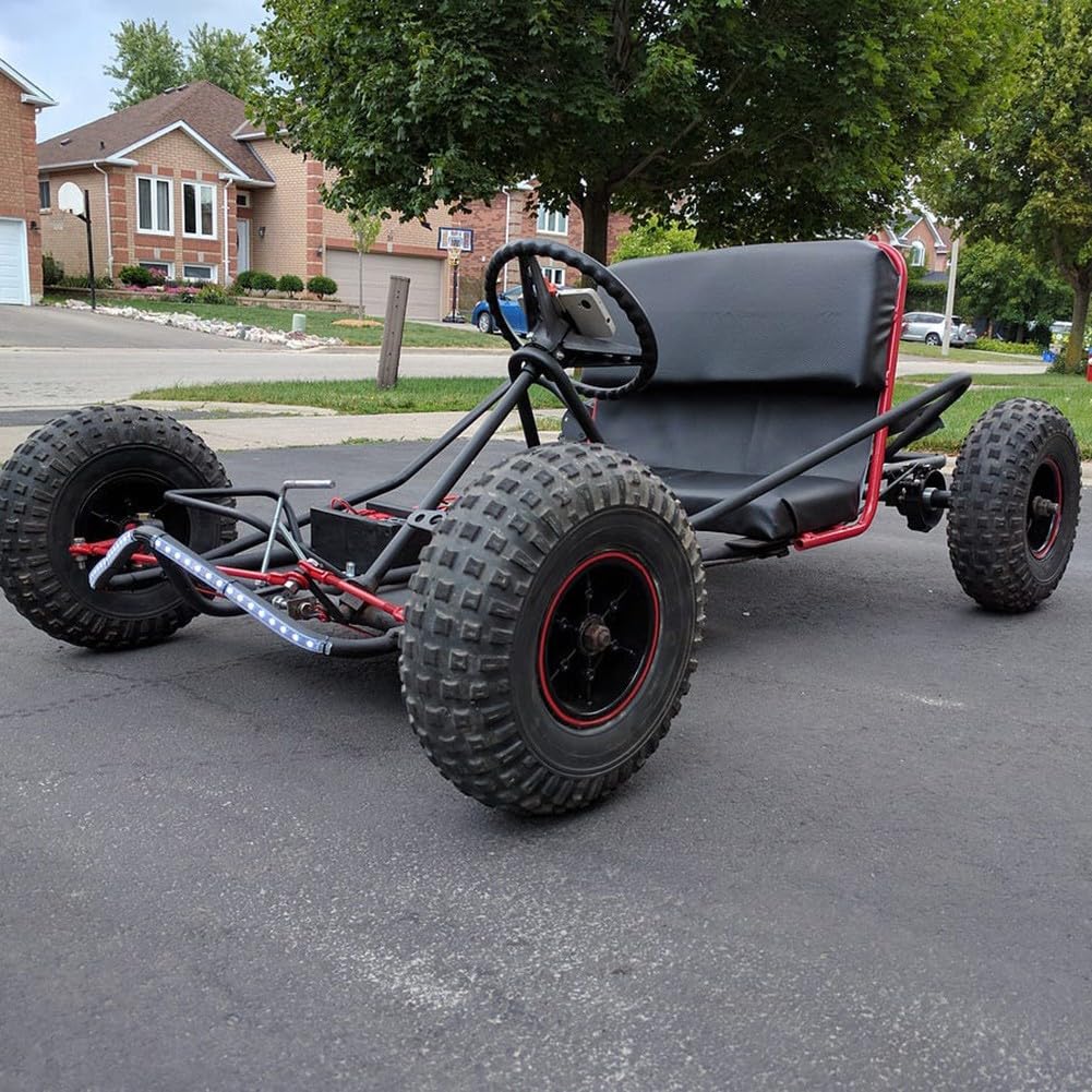 ZYNCUE Vorderradnabe mit Lager, 17 mm Mittenbohrung, 3-Loch, 78 mm Lochkreis, für 50–250 cm³ ATV, Quad, Dirtbike, Go-Kart, UTV, Golfwagen, Paar