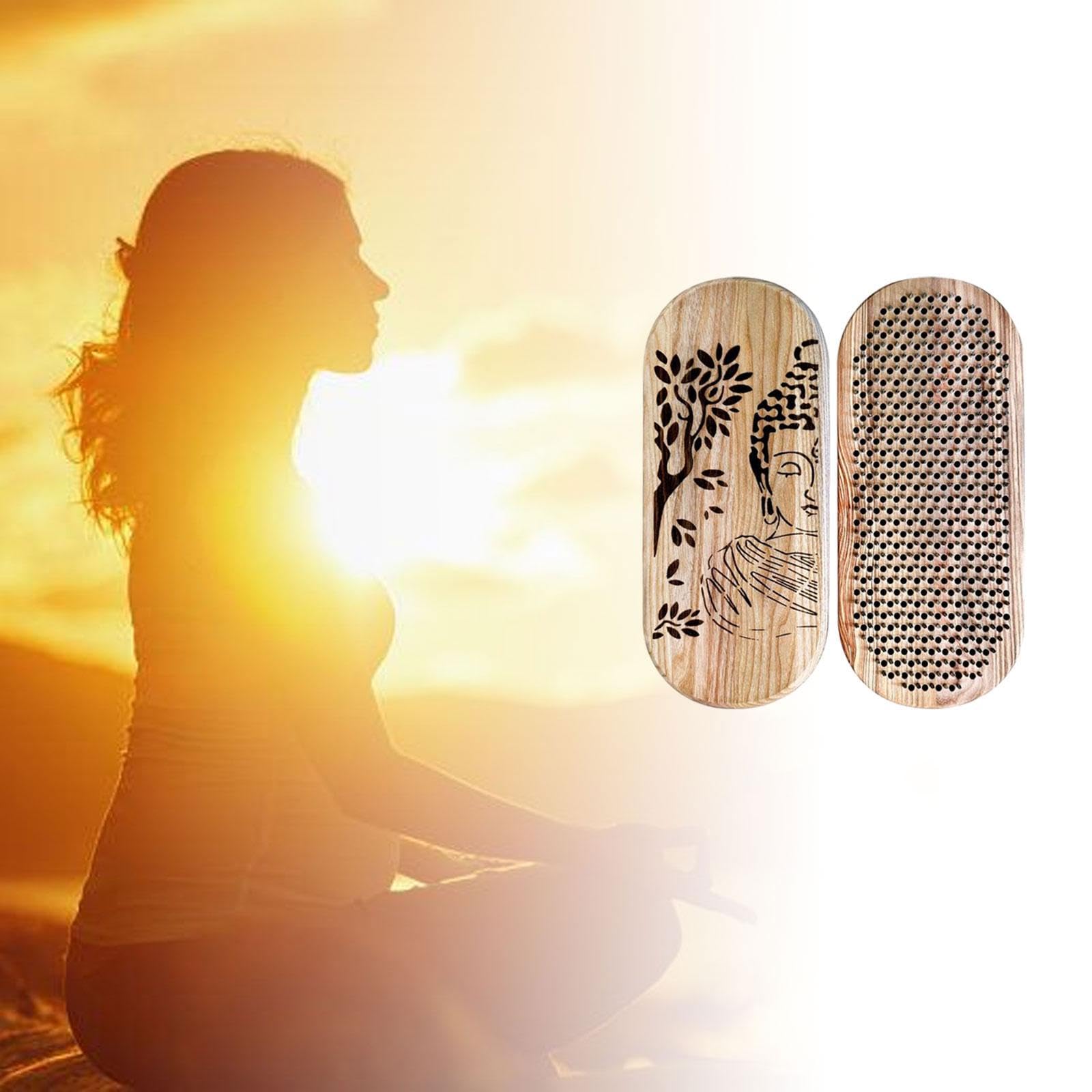 Tablero de, Tablero de Masaje de pies, principios Premium Regalo de portátil versátil, Tablero de uñas de de Madera