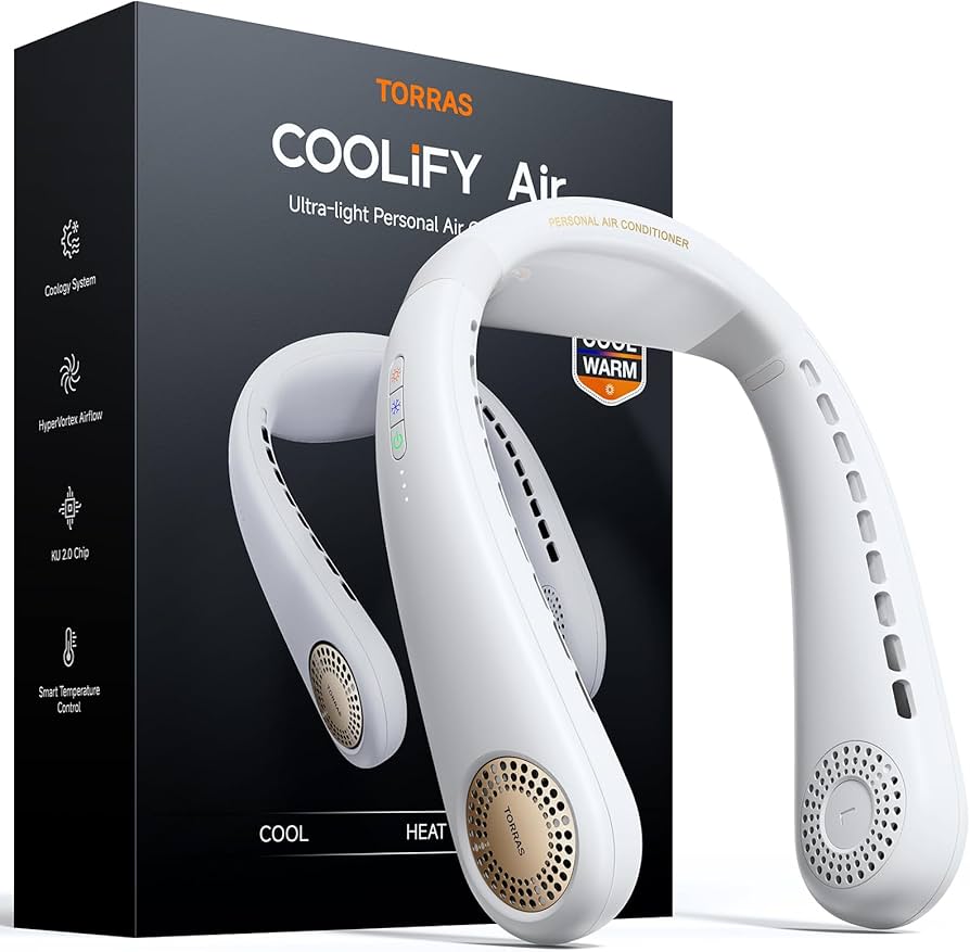 Amazon.com: TORRAS COOLiFY Air 2025 Upgraded Neck Fan Air