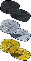 Vista 1 de Set of 3 Replacement Lenses for Oakley Fives Squared OO9238 Pack