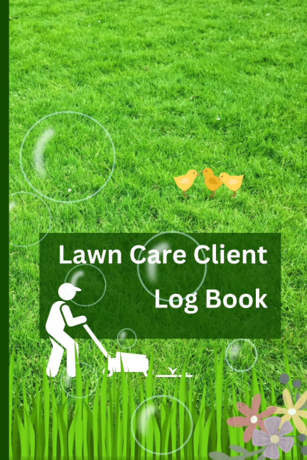 Lawn Care Client Log Book: A Small Customer Information Record Book for ...