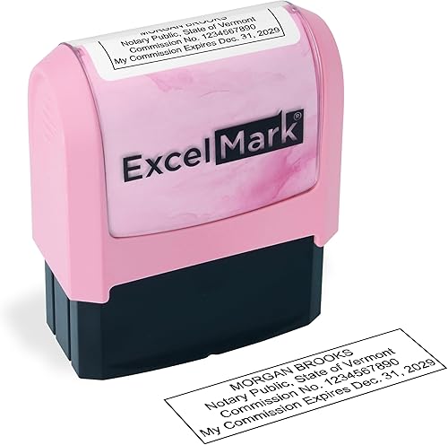 Vista 45 de ExcelMark Sello de notario para los 50 estados - Sello oficial del estado - Colorado