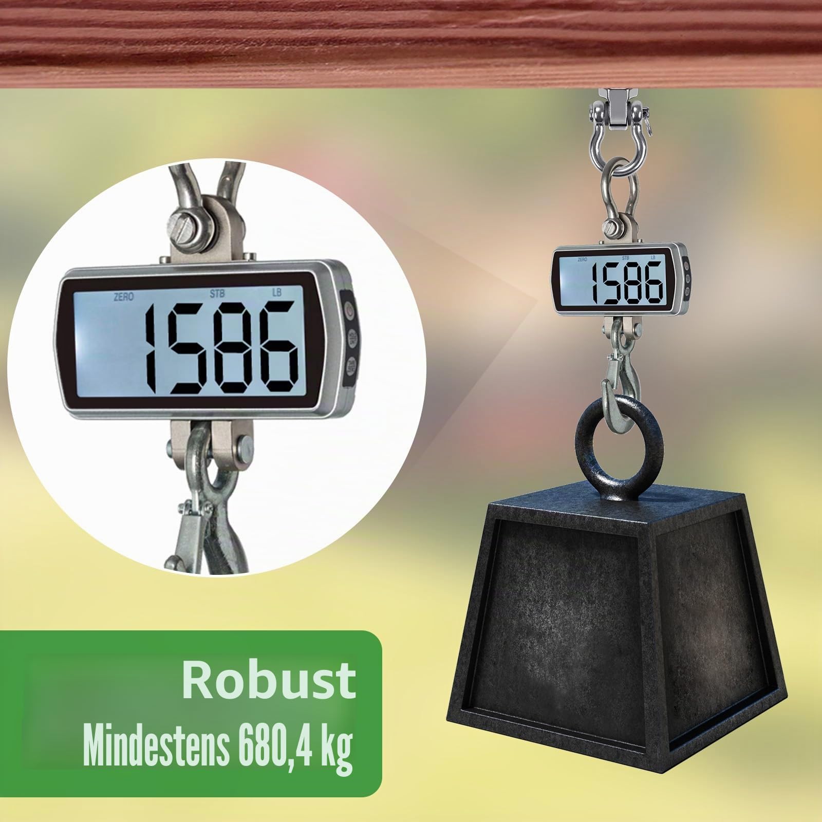BeneLabel 2er Schaukelhaken Lager,127mm Hängematte Befestigung Holzbalken Schwerlast Hängesessel Aufhängung Edelstahl Drehbar Yoga Boxsack Deckenhalterung ösenhaken zum Schrauben, Bis 816kg