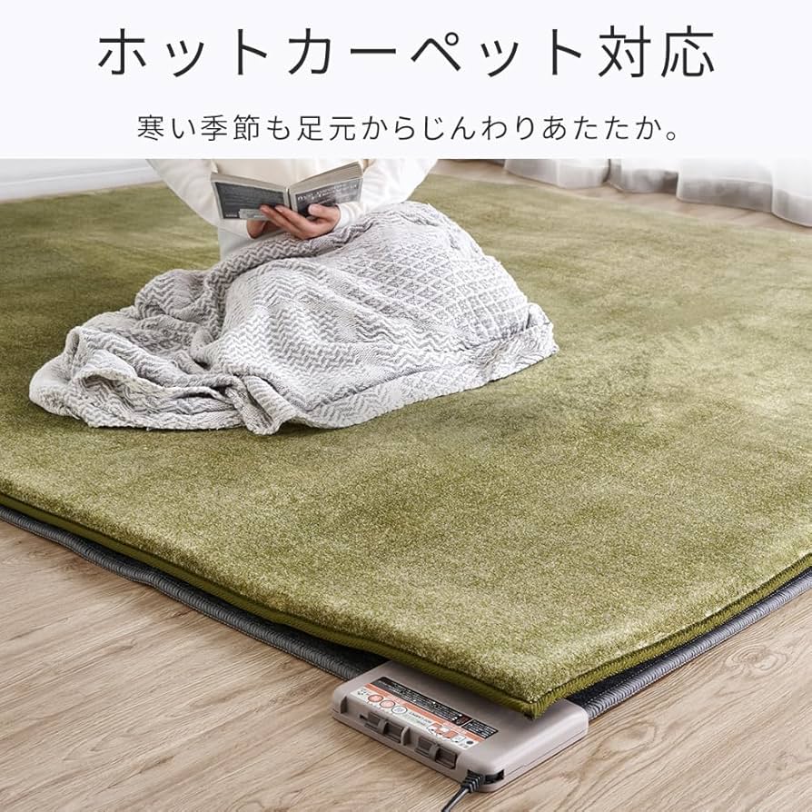 早い者勝ち！アイリスオーヤマ　ラ　クッションラグ 185x185cm厚さ50mm ラグ ラ・クッション マイクロムートン 極厚 185×185cm ACRMG