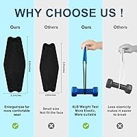 Vista 9 de FENFEN Mascarillas KN95 desechables para adultos, paquete de 50 unidades, 5 capas de protección contra el polvo, transpirable, cómodo, respirador