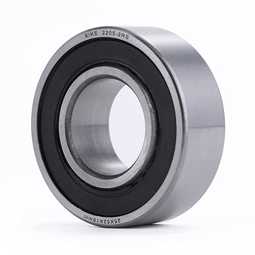 Miniatura 49 de XIKE 1 Pcs 2204-2RS Sealed Self-Aligning Ball Bearings 20x47x18mm, Lubricated and Chrome Steel Fits