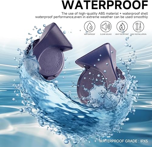 Miniatura 12 de FARBIN Bocina de coche de 12 V para bocina de aire eléctrica, kit de bocina de tren para camión con arnés de relé para coche, camión, SUV