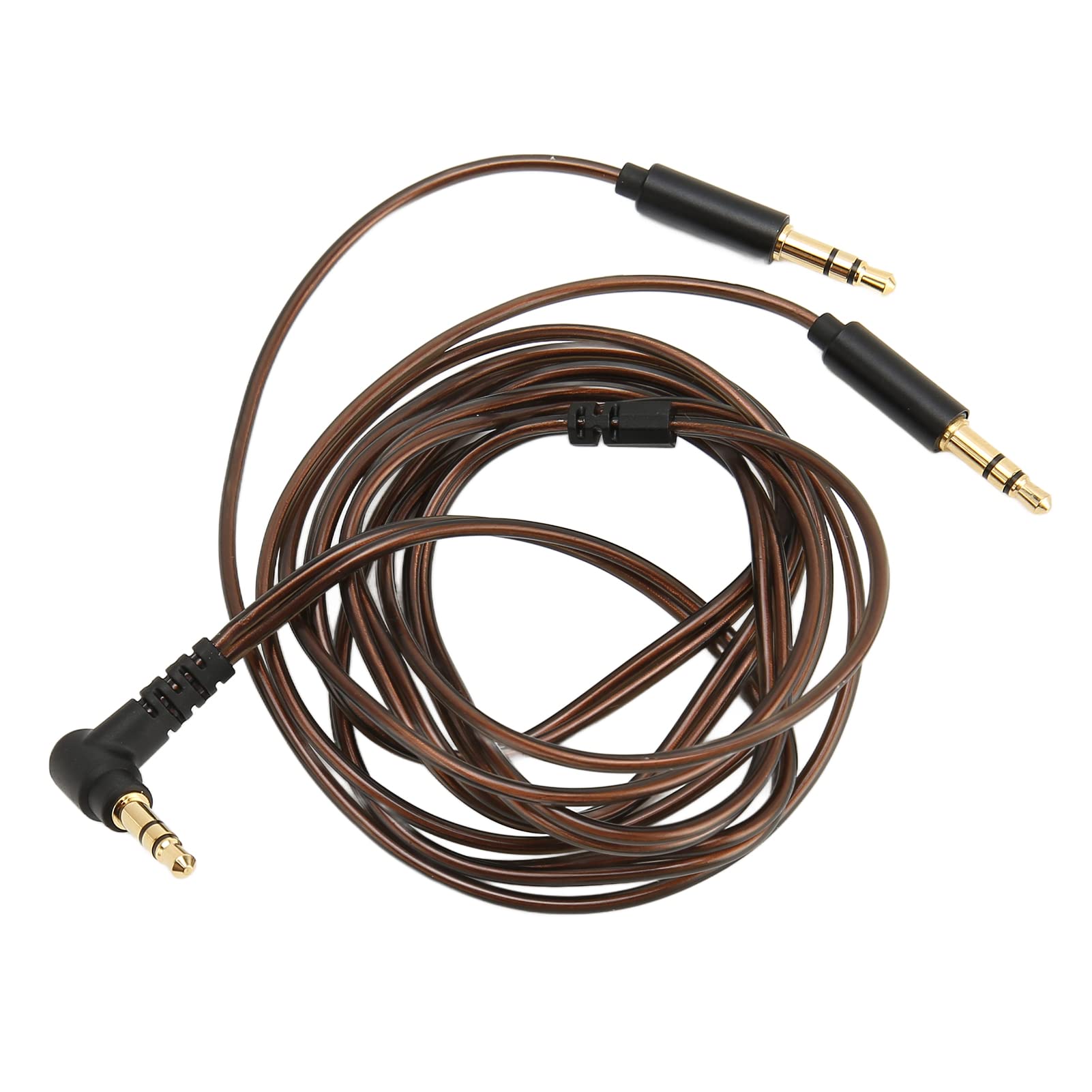 Kabel zamienny do Hifiman Sundara, Arya, Ananda, He400se, Deva Pro, He4xx i innych zestawów słuchawkowych 3,5 mm (wersja 3,5 mm do podwójnego 3,5 mm), 1,2 m