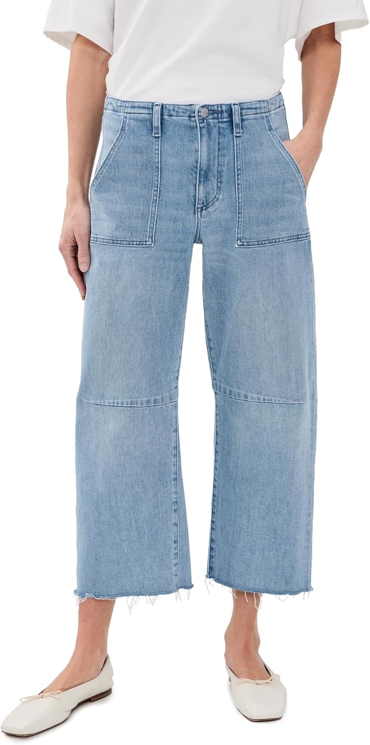 Women's Petite Utility Jeans