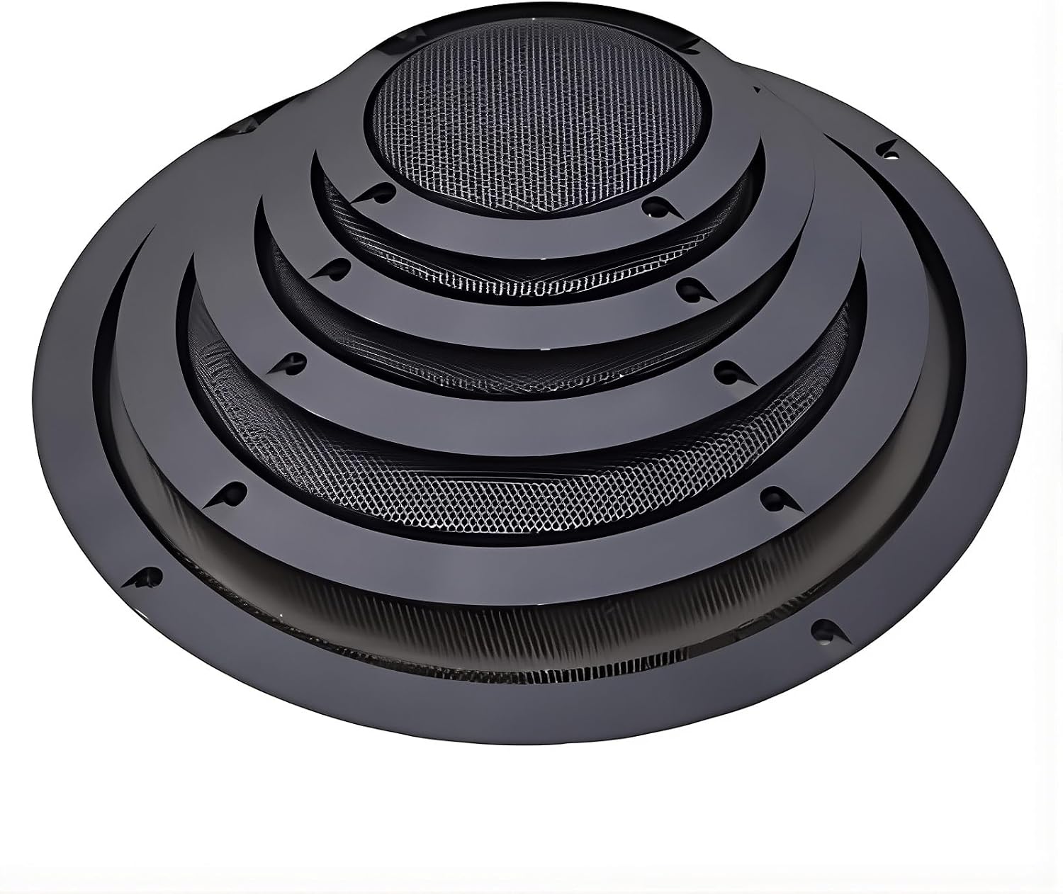 2Pcs Speaker Grill Mesh, 10in 274mm Speaker Cover Woofer Circle Grille Guard Auto Subwoofer Speaker Grille