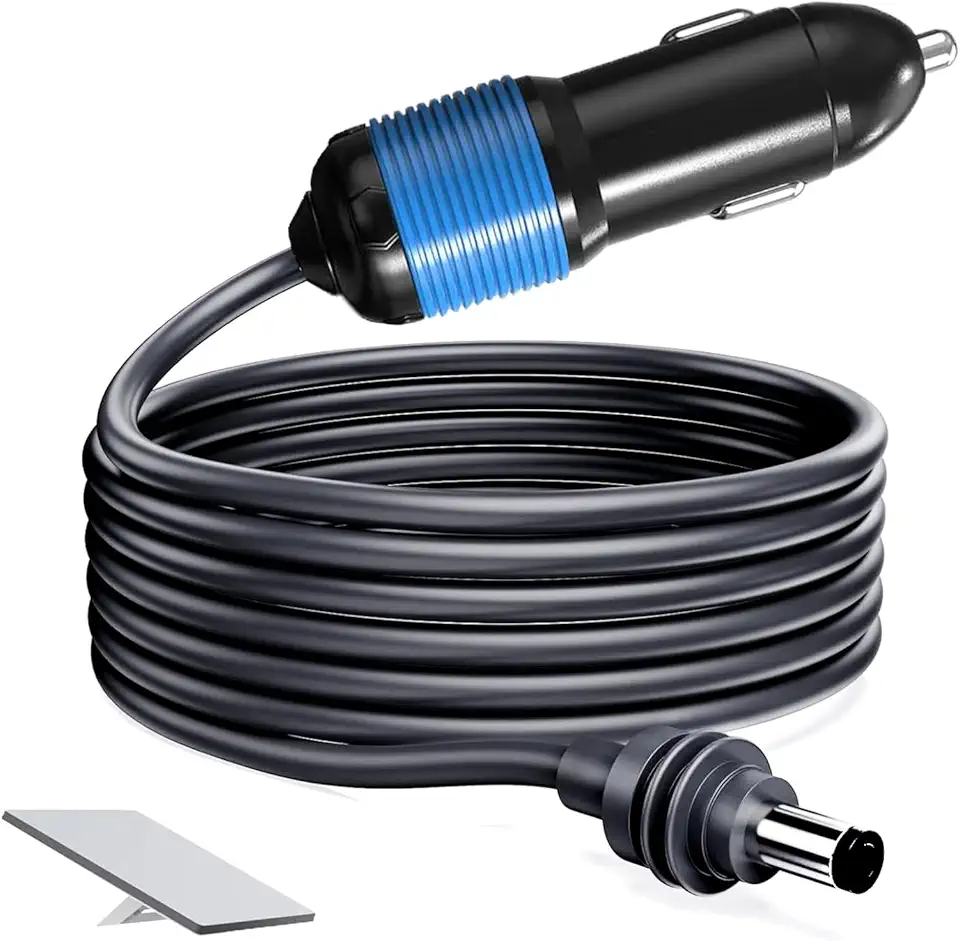 Mini cabo Starlink 12 V, mini carregador de carro Starlink cabo de alimentação CC, adaptador de isqueiro de 12 V a 24 V para acessórios Starlink (3 m)