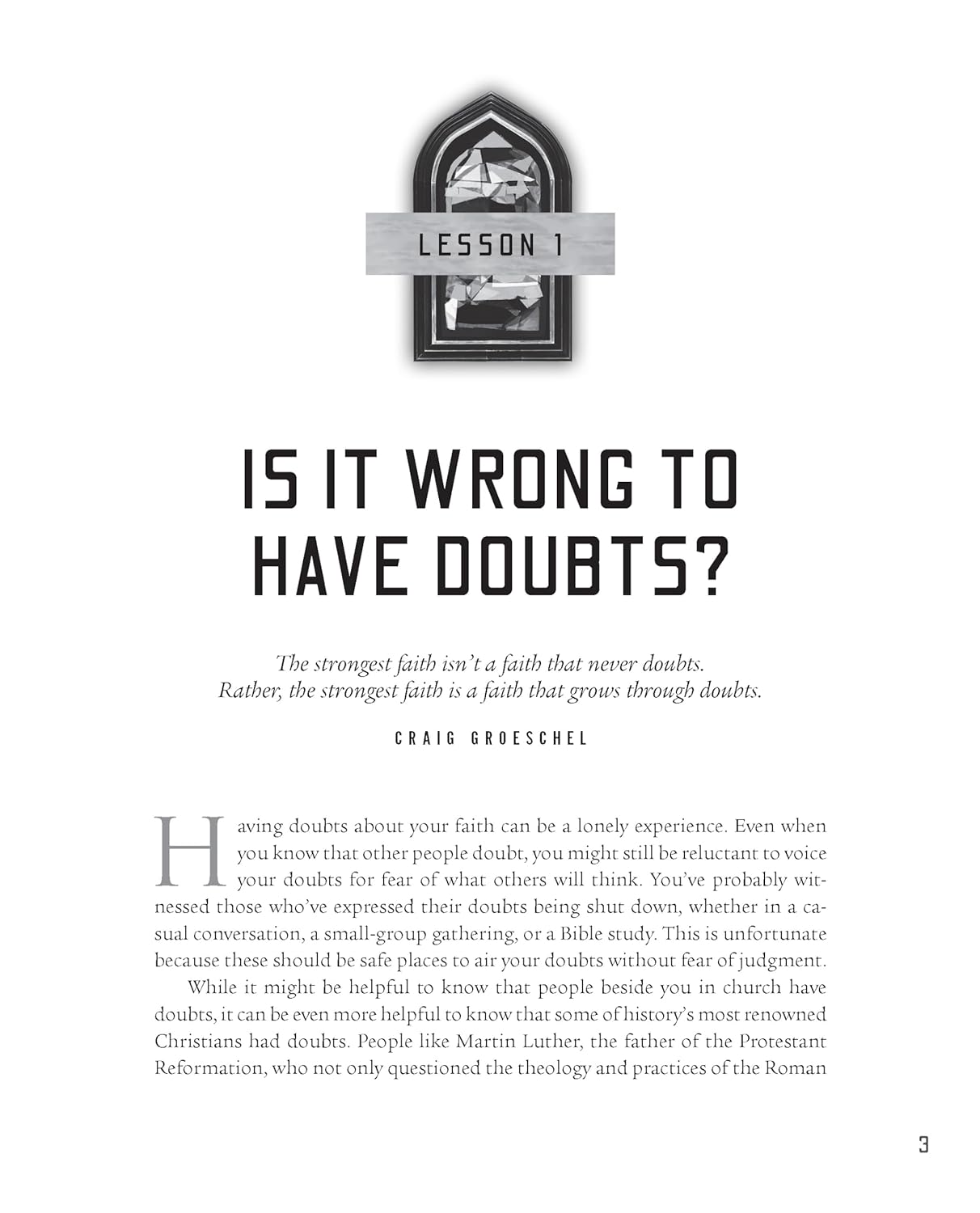 The Benefit of Doubt Workbook: How Confronting Your Deepest Questions Can Lead to a Richer Faith - Image 7
