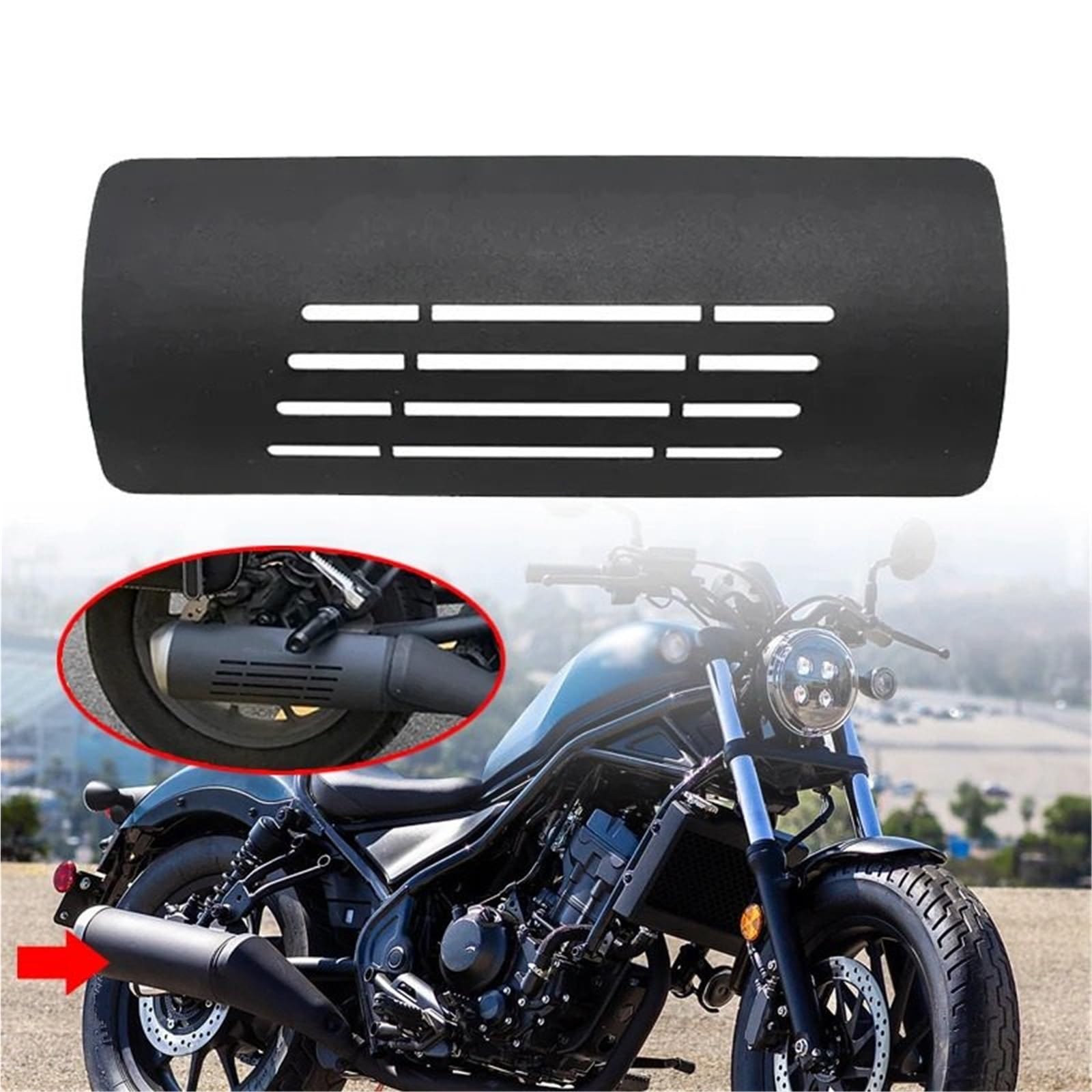 Motocicletta Copertura Antiscottatura Per Honda Rebel CMX 250 300 500