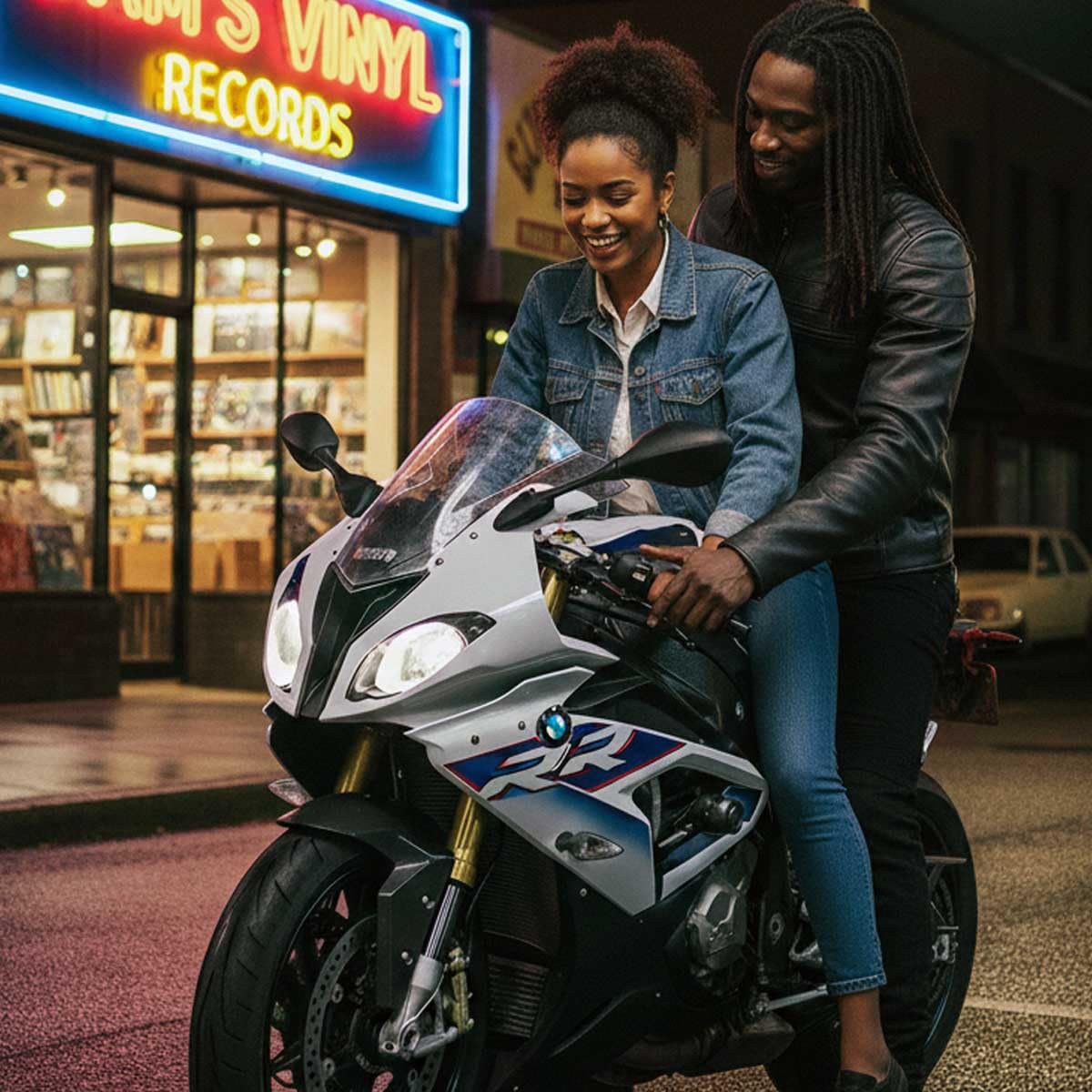 Milwaukee Mens Premium Leather Vented Scooter Jacket — view 6