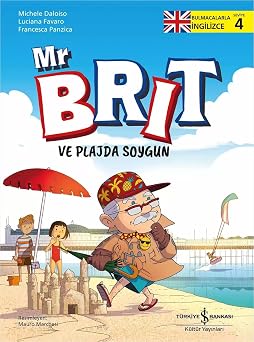 Mr Brit ve Plajda Soygun - Bulmacalarla  ngilizce 4