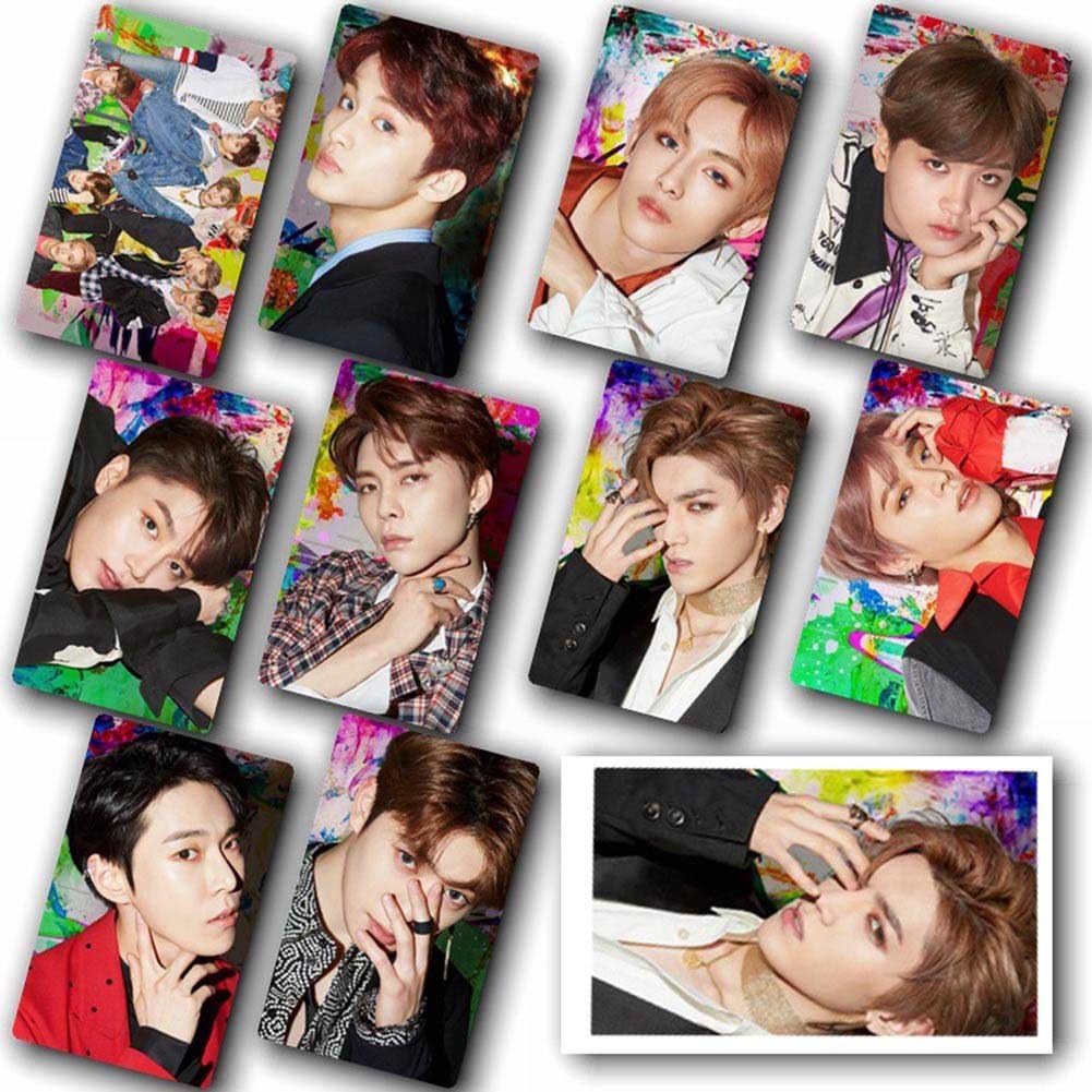 gerFogoo 2020 Kpop NCT 127 NCT U NCT Dream Lomo Card Postcard 《WE are Superhuman》《NCT #127 Regulate》《Awaken》Sticker Paintings Photo Hot Gift(H04)