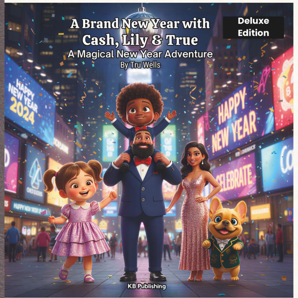 A Brand New Year with Cash, Lily & True (Deluxe Edition): A Magical New Year Adventure (Adventures With Cash The Fluffy Frenchie)