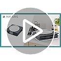 Navaris XXL Tellerwärmer elektrisch - 34 x 30 x 3 cm - für bis zu 10 Teller mit je 32 cm Durchmesser - 200 Watt - Gastro Teller Wärmer in Schwarz – Bild 8