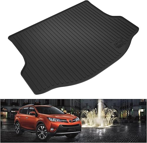 KIWI MASTER Alfombrilla de maletero de carga para Toyota RAV4 2013-2018 Reemplazo OEM PT908-42135 para todo tipo de clima, alfombrillas TPE Slush