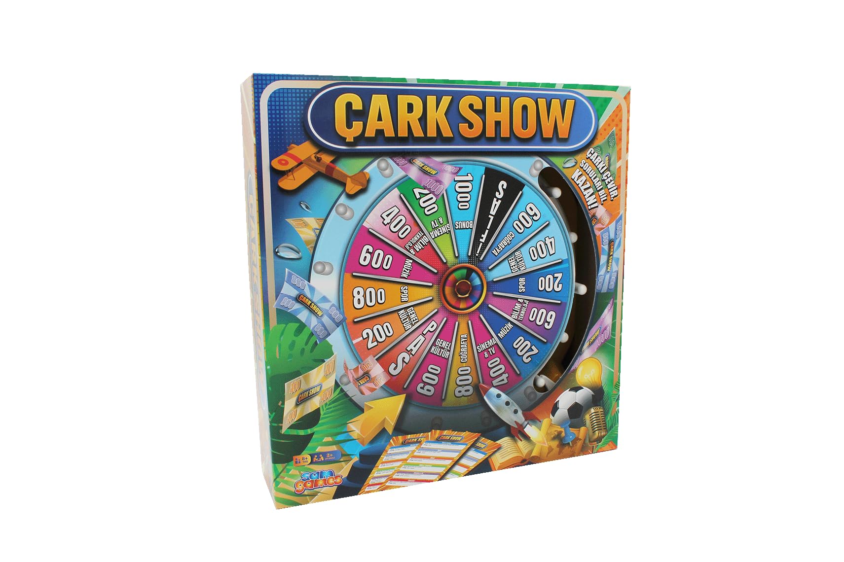 Sam Games Çark Show Kutu Oyunu