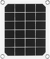 Vista 6 de Zerone Kit de panel solar,Extractor de energía solar Ventilador 6V 10W Ip65 Panel solar al aire libre Ventilador de escape Ventilador de carga USB