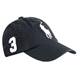 Polo Ralph Lauren Cotton Chino Baseball Cap Accessories Men Black - Unique - Caps Accessory