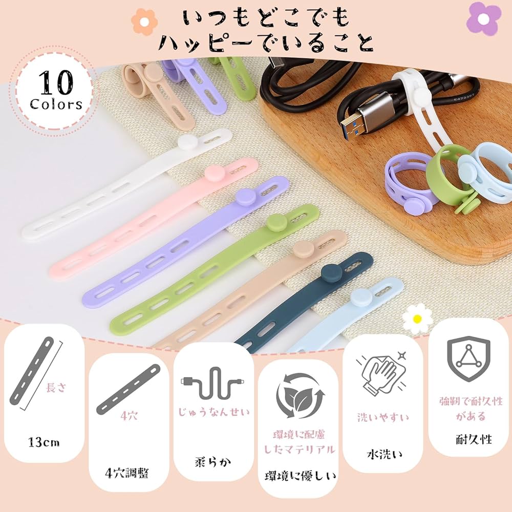 Amazon | Nannlia 【20本セット】コード ケーブルクリップ まとめる Amazon | Nannlia 【20本セット】コード ケーブルクリップ まとめる