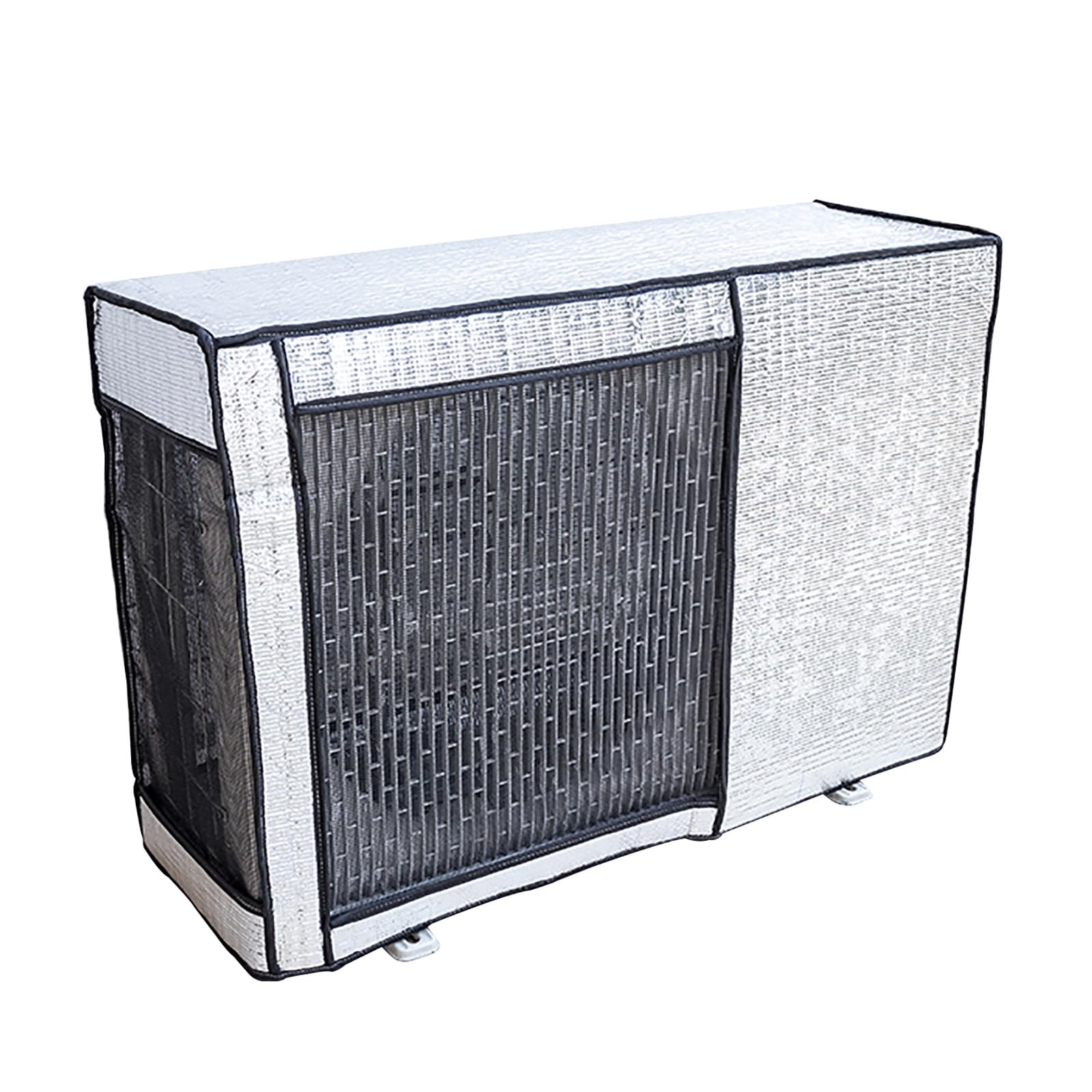 Outdoor Air Conditioner Unit Cover, Insulated Heat Pump Cover, Waterproof, Dustproof, Noise Reduction, Tear Resistant, Fits 90x62x38 cm (35.4x24.4x15 in)