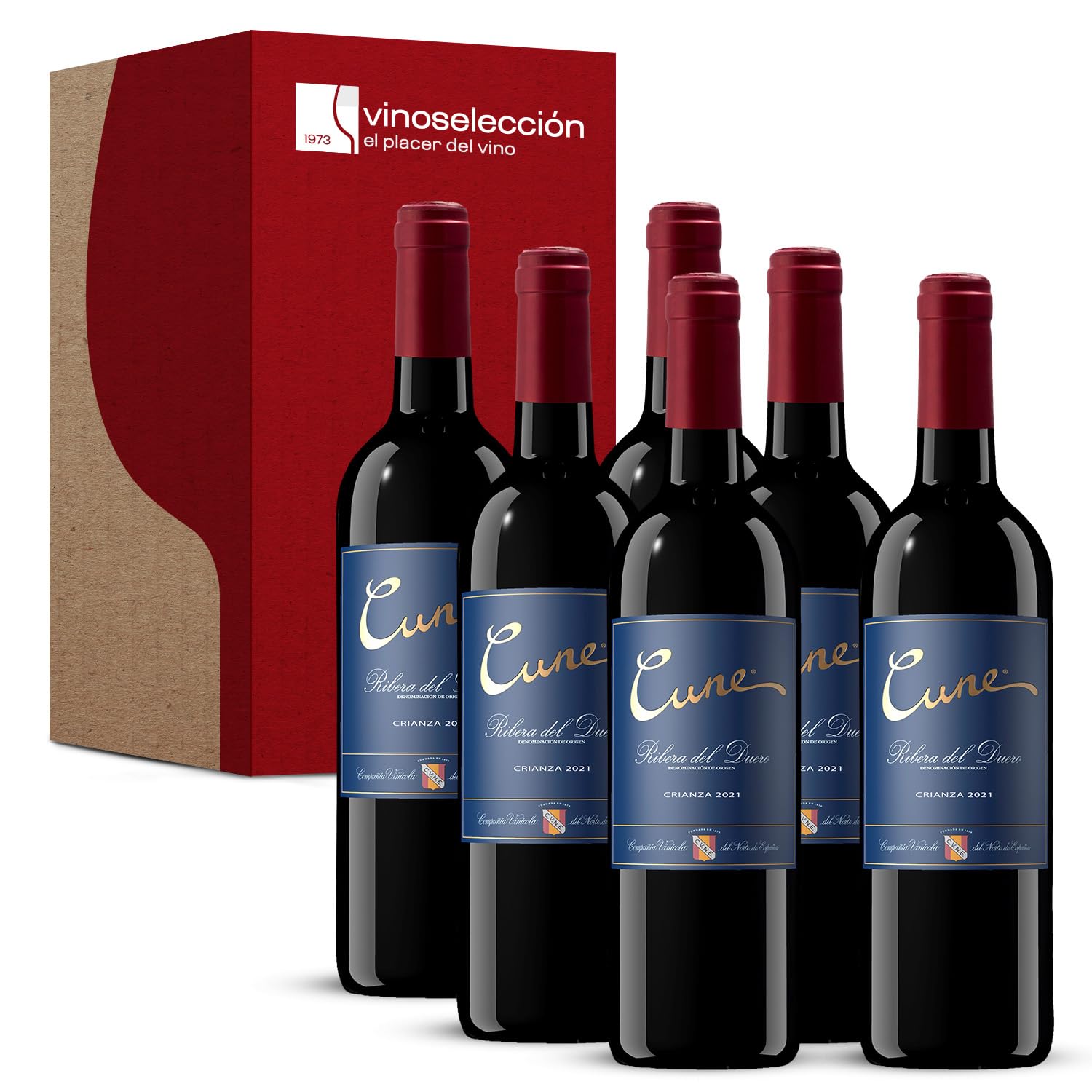Cune Crianza 2021, 6 botellas x 75 cl