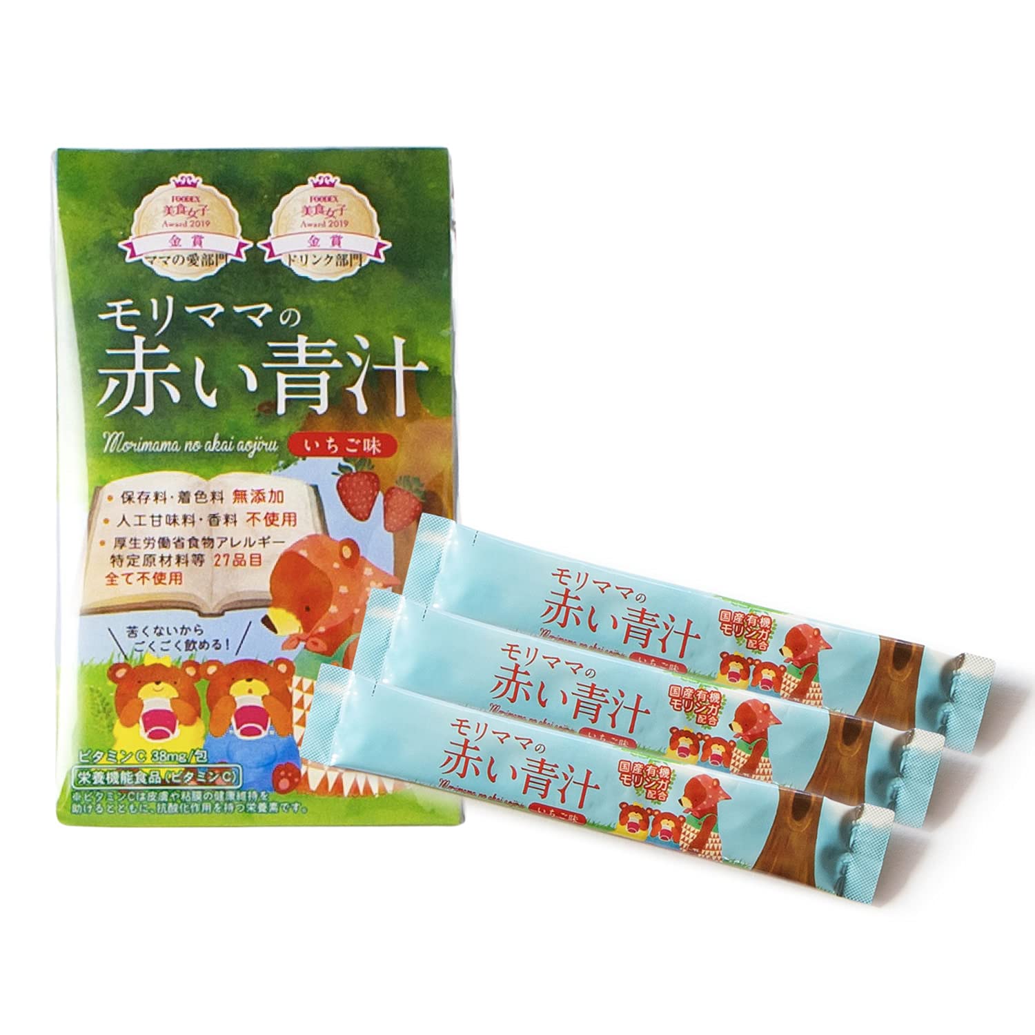 Amazon | MYNATURA 子供 フルーツ青汁 【栄養士監修】 乳酸菌 100億個