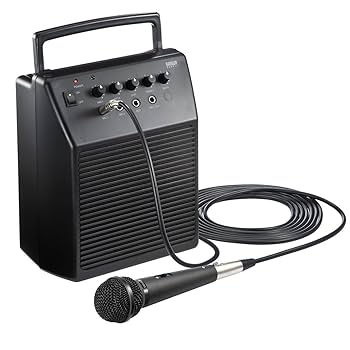 マルチスピーカーマイク付 Amazon | サンワダイレクト マイク付きスピーカー アンプ内蔵