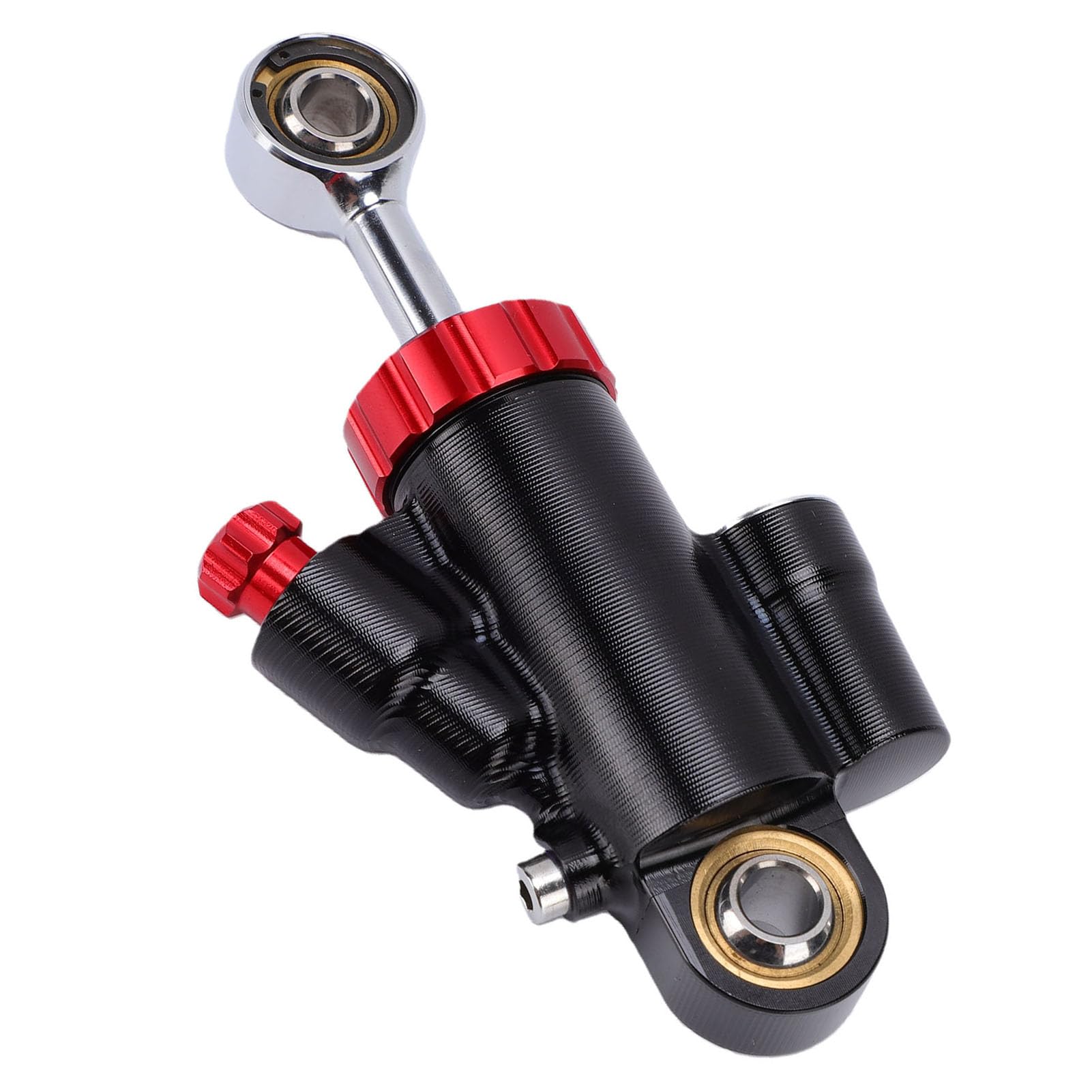 Akozon Stabilizator Amortyzatora Układu Kierowniczego Motocykla Uniwersalna Kontrola Bezpieczeństwa Amortyzator Układu Kierowniczego ze Stopu Aluminium do Dynamicznej Jazdy