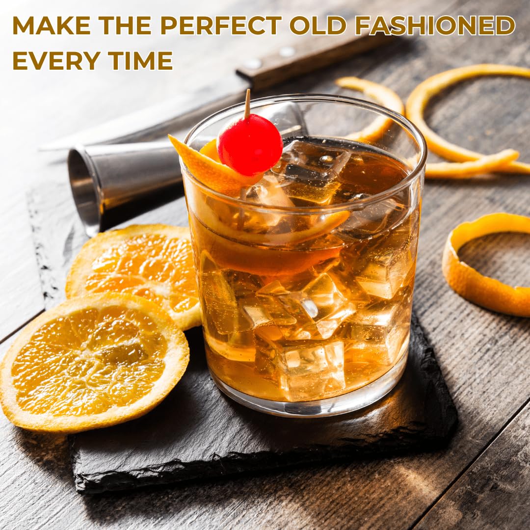 Smokeshow Cocktail Syrup - 64 Servings (16 oz, Orange Old Fashioned)