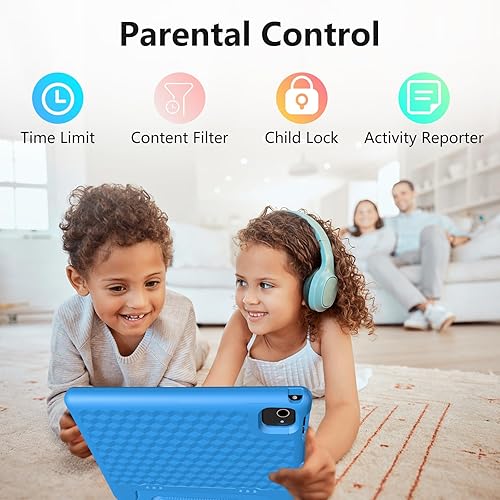 Miniatura 4 de JREN Tablet para Niños  10 Pulgadas 64GB Android 14  Octa-core  64GB  WiFi  Bluetooth  Control Parental  Contenido para Niños  Tabletas para Niños