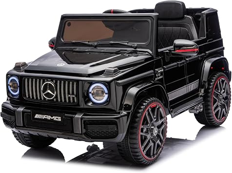 LALAHO Voiture Électrique Enfant G63 12V Noir