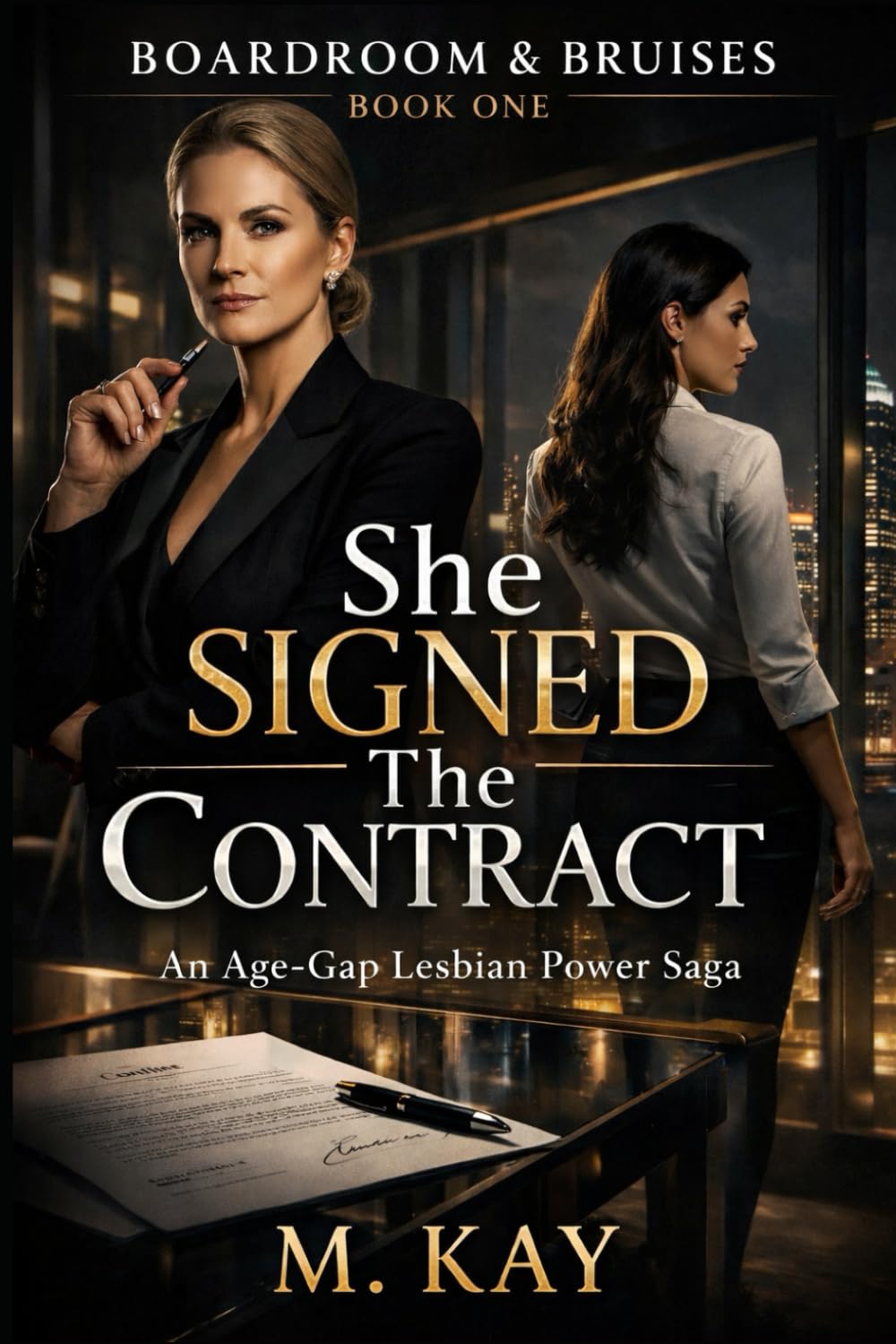 She Signed the Contract (Boardroom & Bruises)      Paperback – February 22, 2026