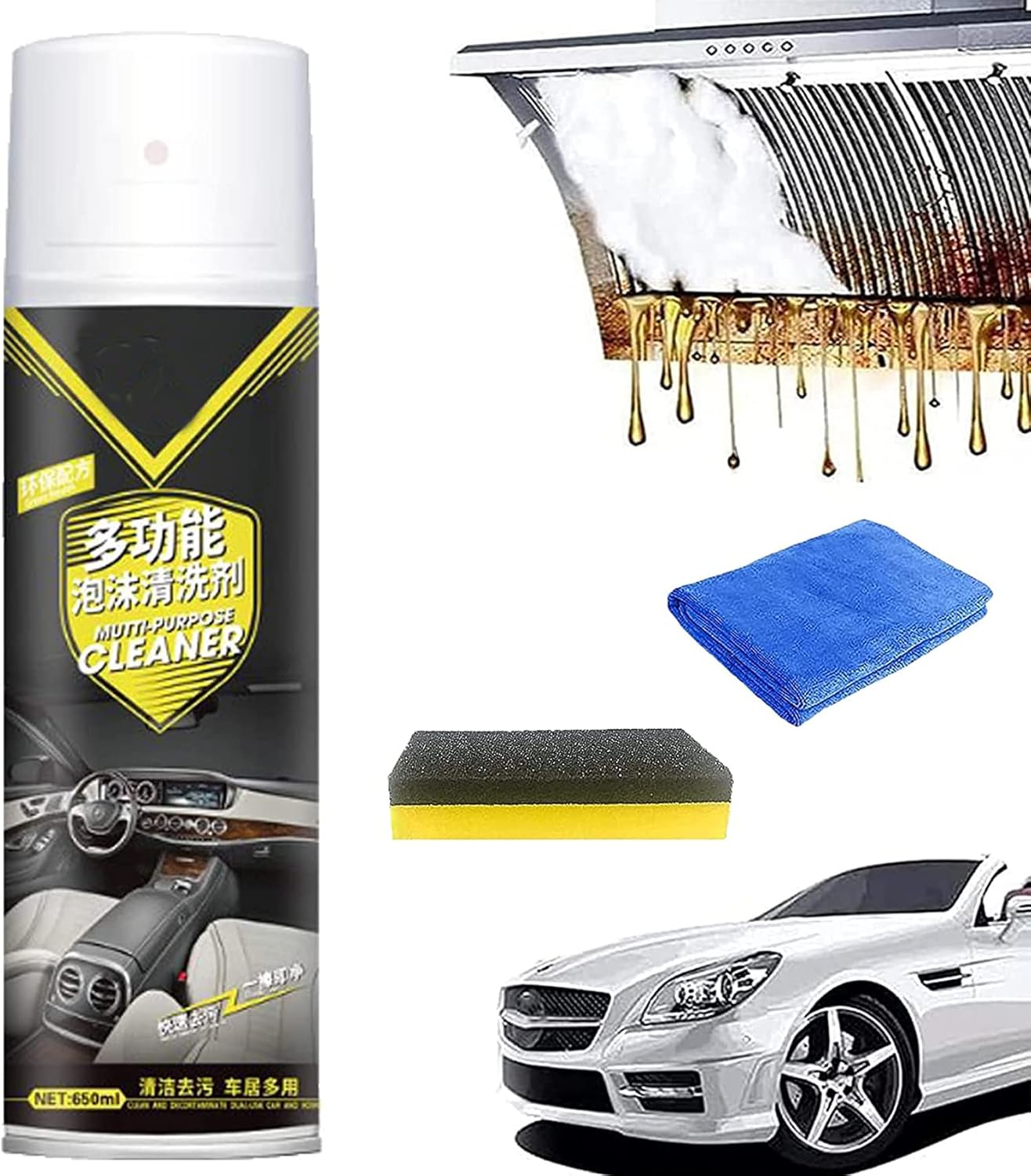 Wxgreats Shima Foam Cleaner 650ml Shima Multifunctional