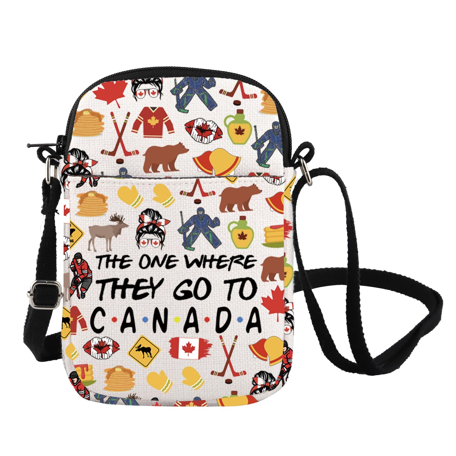 FOTAP Canada Crossbody Bag Canada Canadian Gift Canada Pride Gift Canada Trip Shoulder Bag Canada Messenger Bag For
