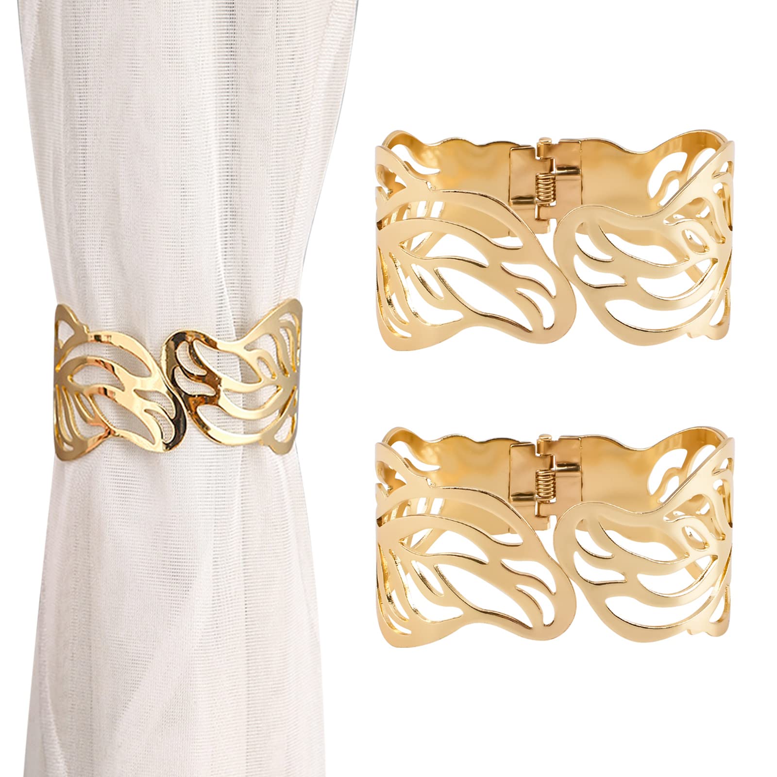 Rideaux,Embrasses Solides Pour Rideaux,en Alliage De Peluche,ceintures