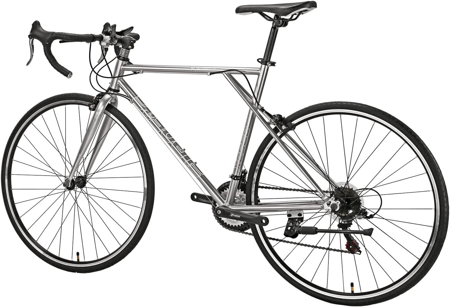 Road Bike XC560 56CM Frame Bike 700C Wheels 21 speeds Bicycle (Silver) : Sports & Outdoors