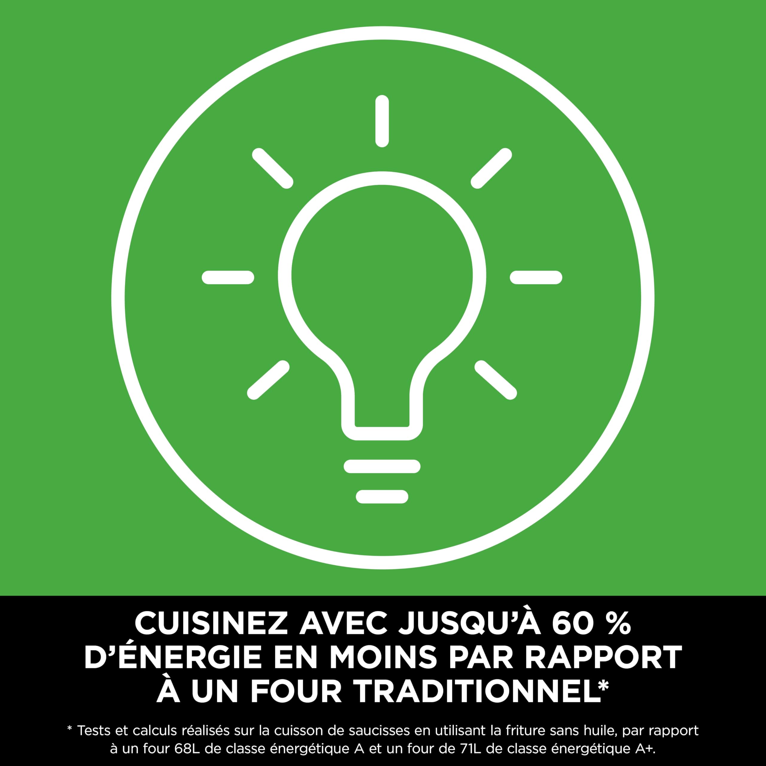 Ninja Air Fryer MAX PRO, 6.2L, sans huile, grand tiroir, rôtir AF180EUWH | cuire, frire, familial, numérique, panier et plaque de cuisson compatibles lave-vaisselle, Blanc