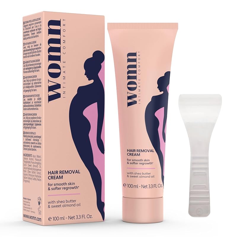 Creme depilatório womn para áreas externas do corpo, 3,3 oz