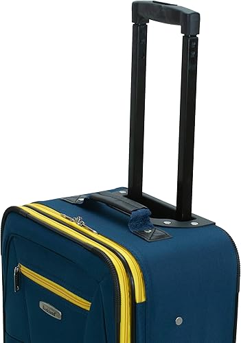 Miniatura 266 de Rockland, juego de equipaje de dos piezas, Carbón), F102