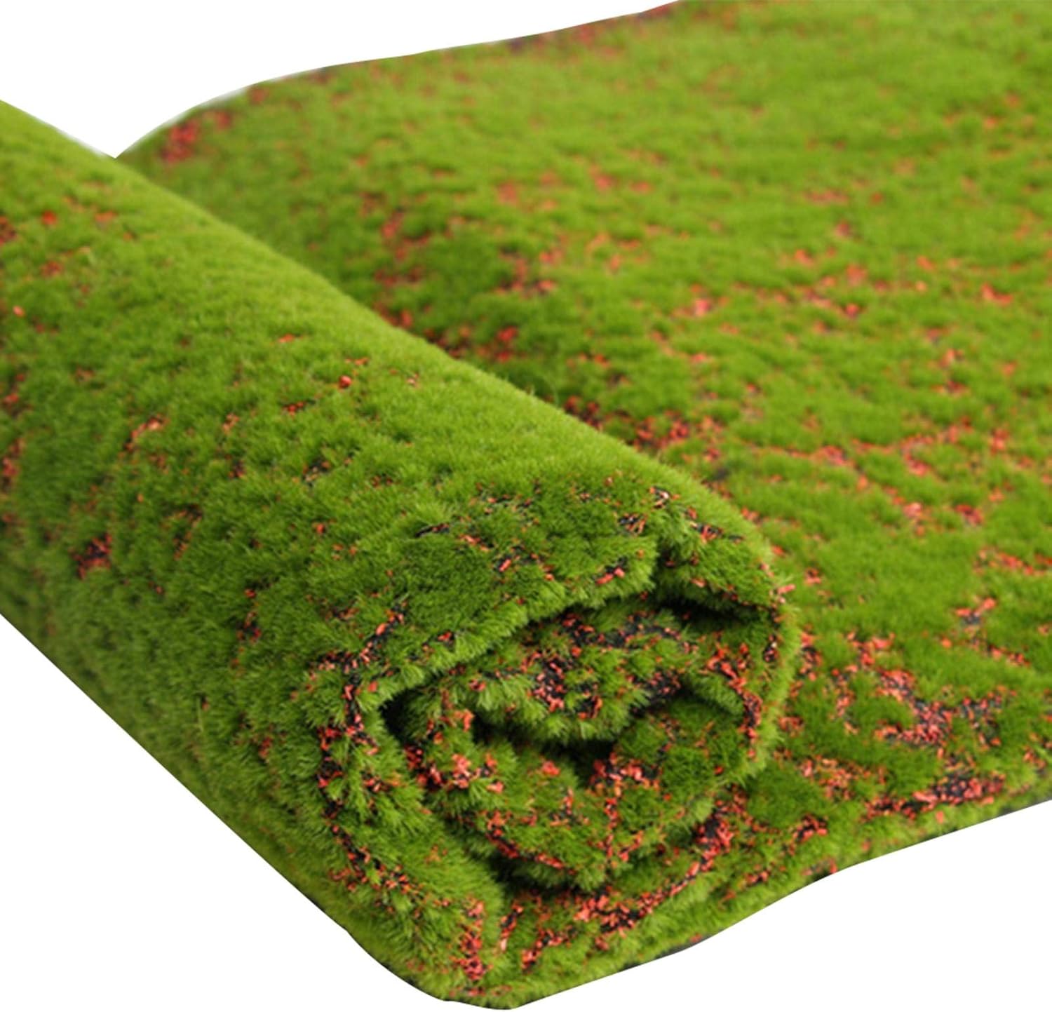 4 Pezzi Di Erba Finta Per Artigianato – Muschio Artificiale Per Giardino Fatato E Case Delle Bambole – 15,2x15,2 Cm – Verde