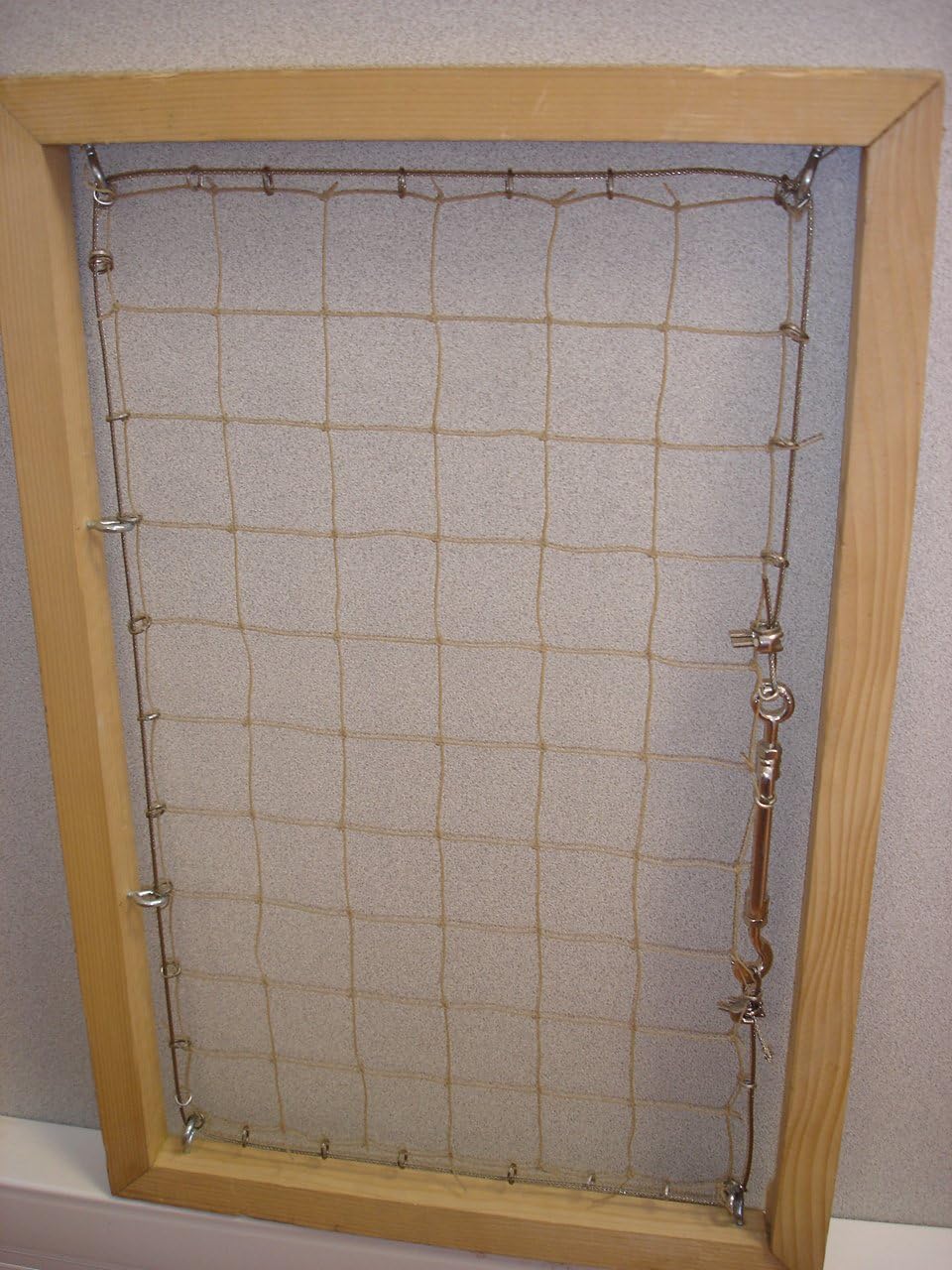 depigeonnal Anti-Bird Net - Mesh 5 x 5 cm - Dimensions 5 x 5 m - Beige